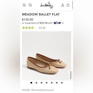 NWT Sam Edelman Meadow Flats Size 9.5